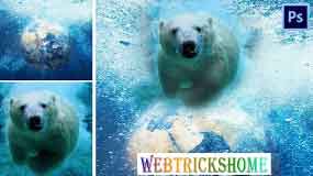 Gradient Tool And Paint Bucket Tool Photoshop | Webtrickshome